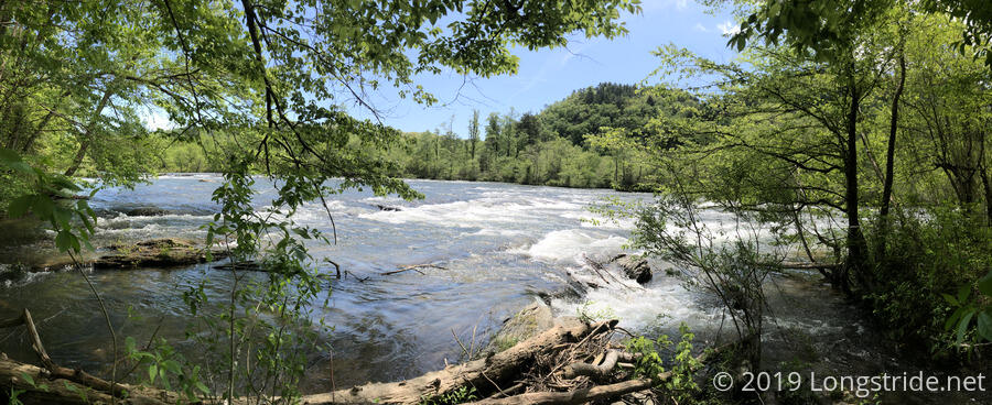Rapids on the Hiwassee River