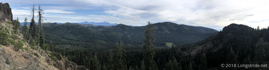 Mount Lassen and Butt Mountain