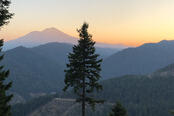 Mount Shasta At Sunrise