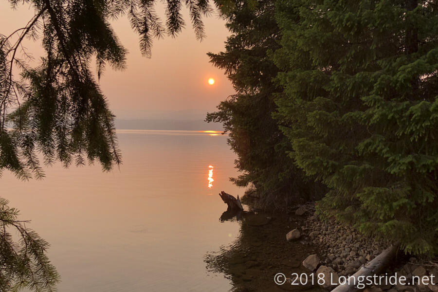 Sunset Over Timothy Lake