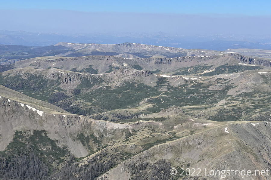 View South from San Luis Peak