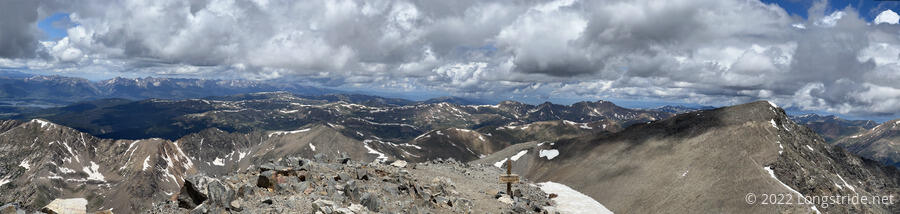View from Grays Peak