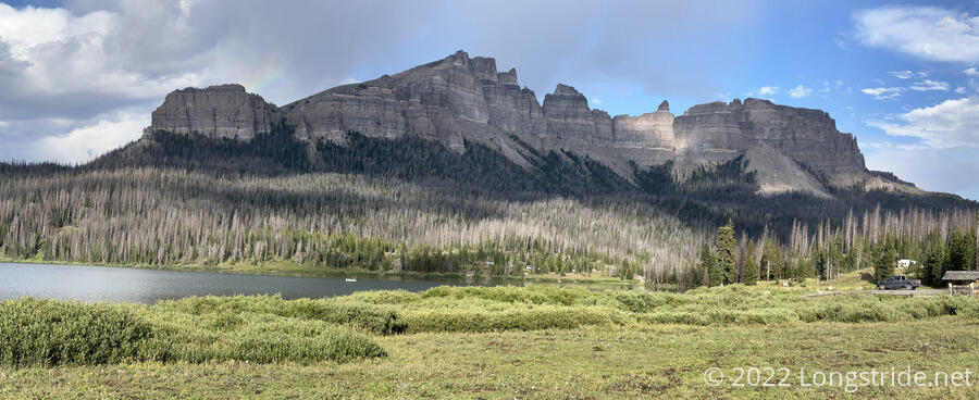 Pinnacle Buttes and Brooks Lake
