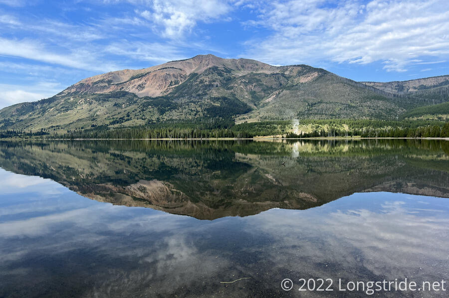 Mount Sheridan and Heart Lake