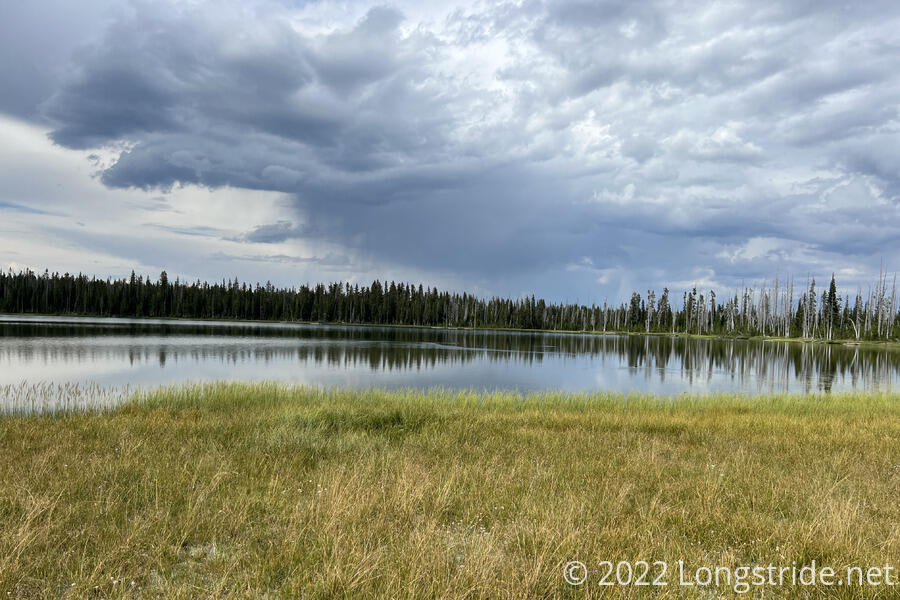 Stormclouds over Summit Lake
