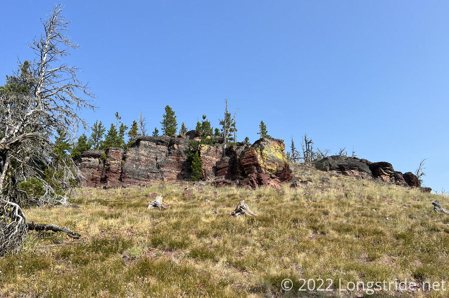 Rock Outcrop on a Ridge