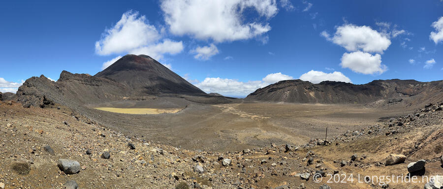 Mounts Ngāuruhoe and Tongariro