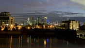 Melbourne Nighttime Skyline