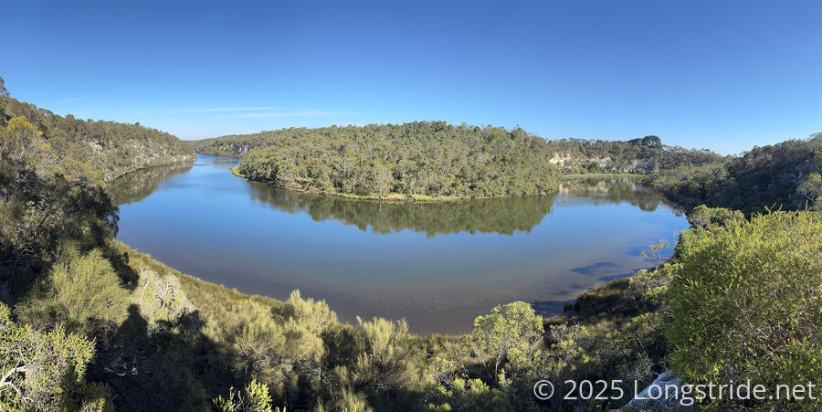 A Meander in the Glenelg River