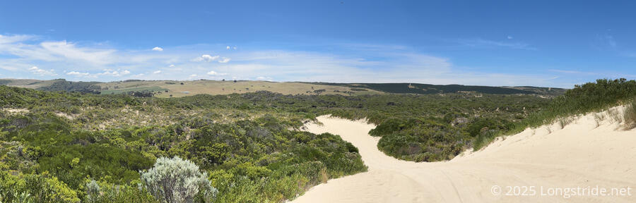 The Farms Past the Dunes