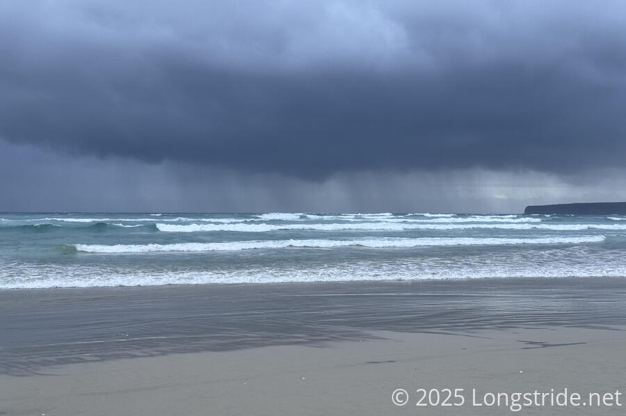 Rain Over Bridgewater Bay