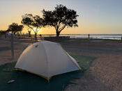 Campsite at Sunset