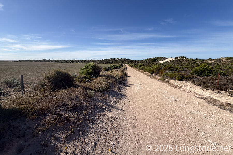 Farmland and Sand Dunes