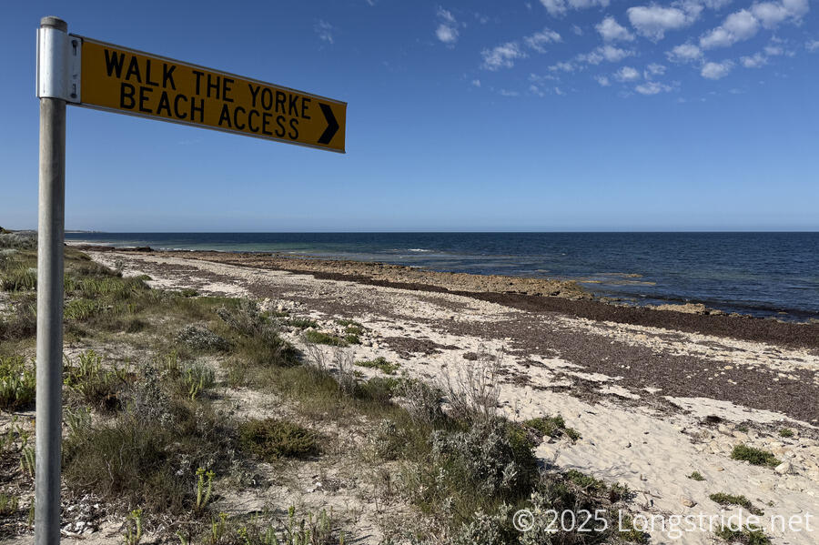 Walk the Yorke Beach Access