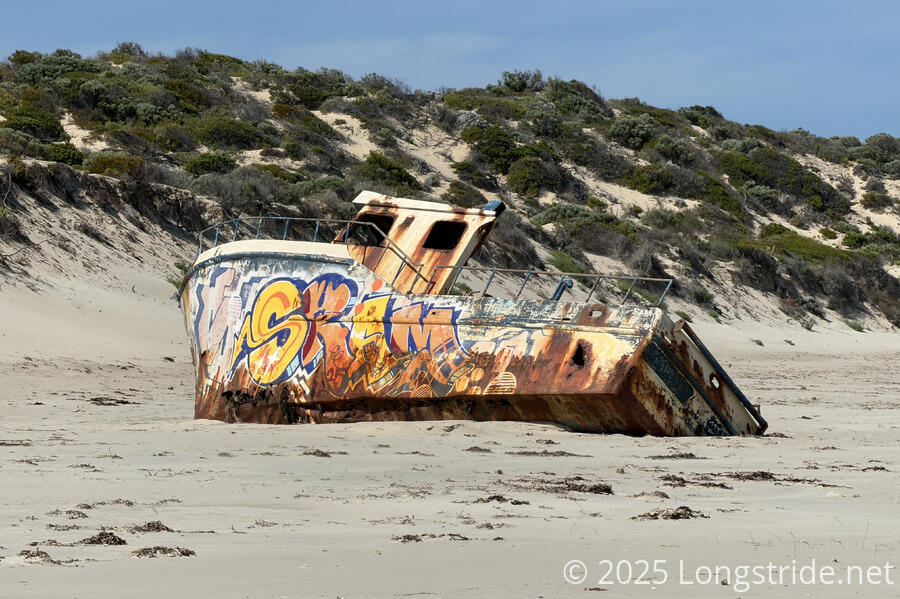 Rusted Shipwreck