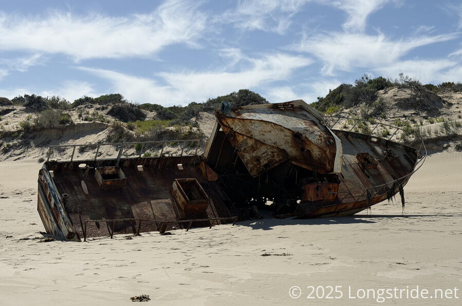 Rusted Shipwreck