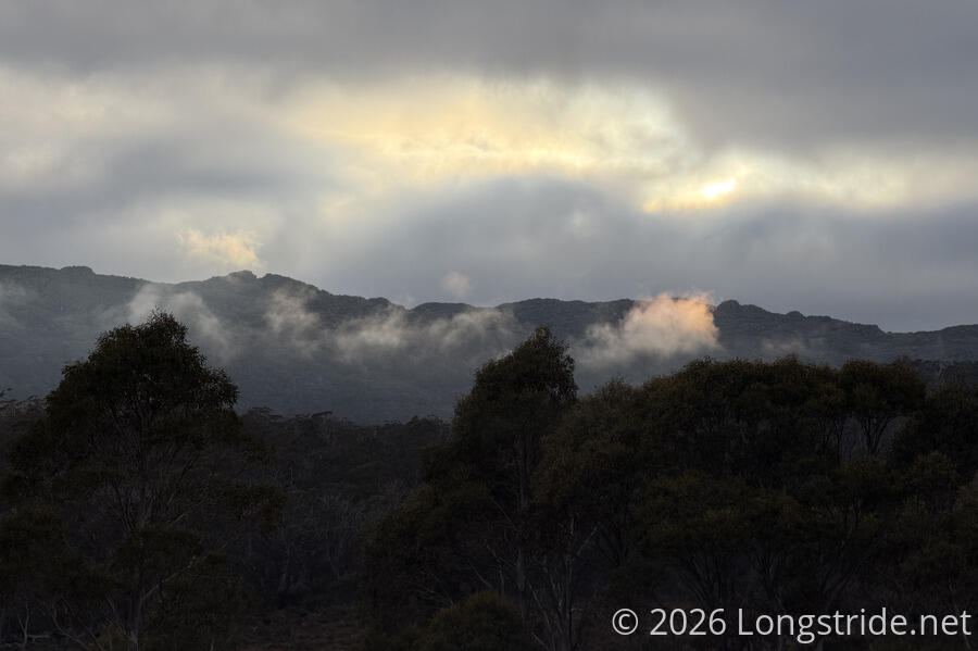 Clouds Lift in the Hills