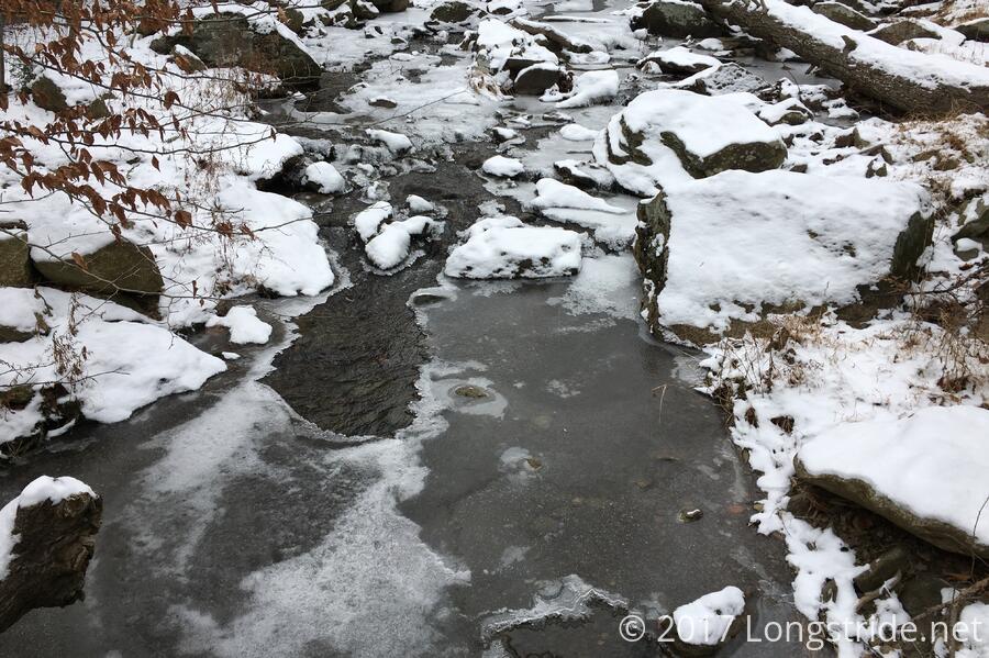 Partially-Frozen Stream