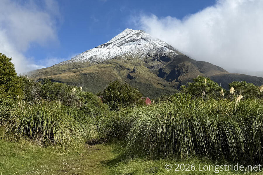 Taranaki from the Visitor Centre