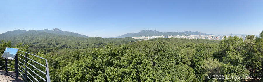 View from Ssangdungi Observatory