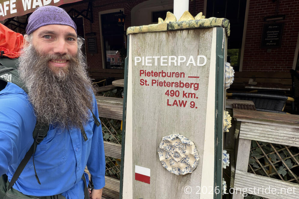 Longstride at the Pieterpad’s Northern Terminus