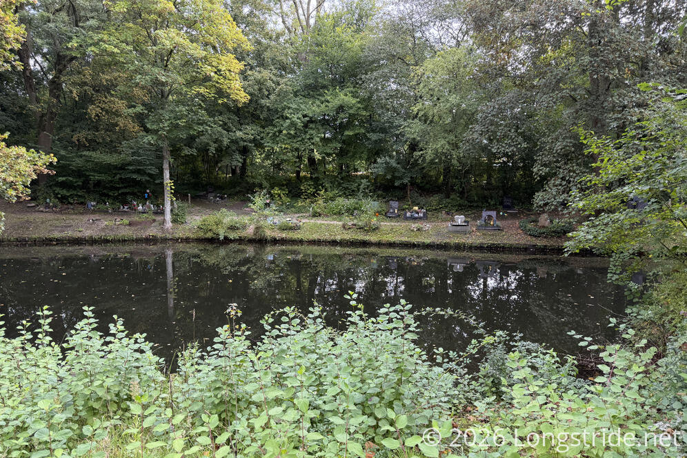 A Small Cemetery by a Canal