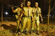 Three Soldiers at Night