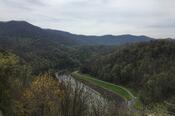 View from Fontana Dam