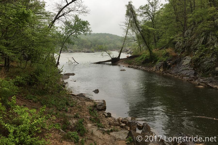 Confluence of Difficult Run and the Potomac River