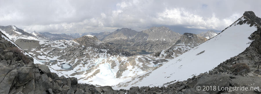 View from Glen Pass